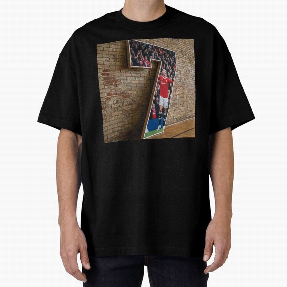 number 7 Oversized T-Shirt Bring Trophy Dreams to Match Day Hype around FIFA World Cup 2026 Group Stage, Neymar, Haaland and Cristiano Ronaldo, Spain and Netherlands, Sports Nostalgia, International Competition, Famous Players and Unforgettable