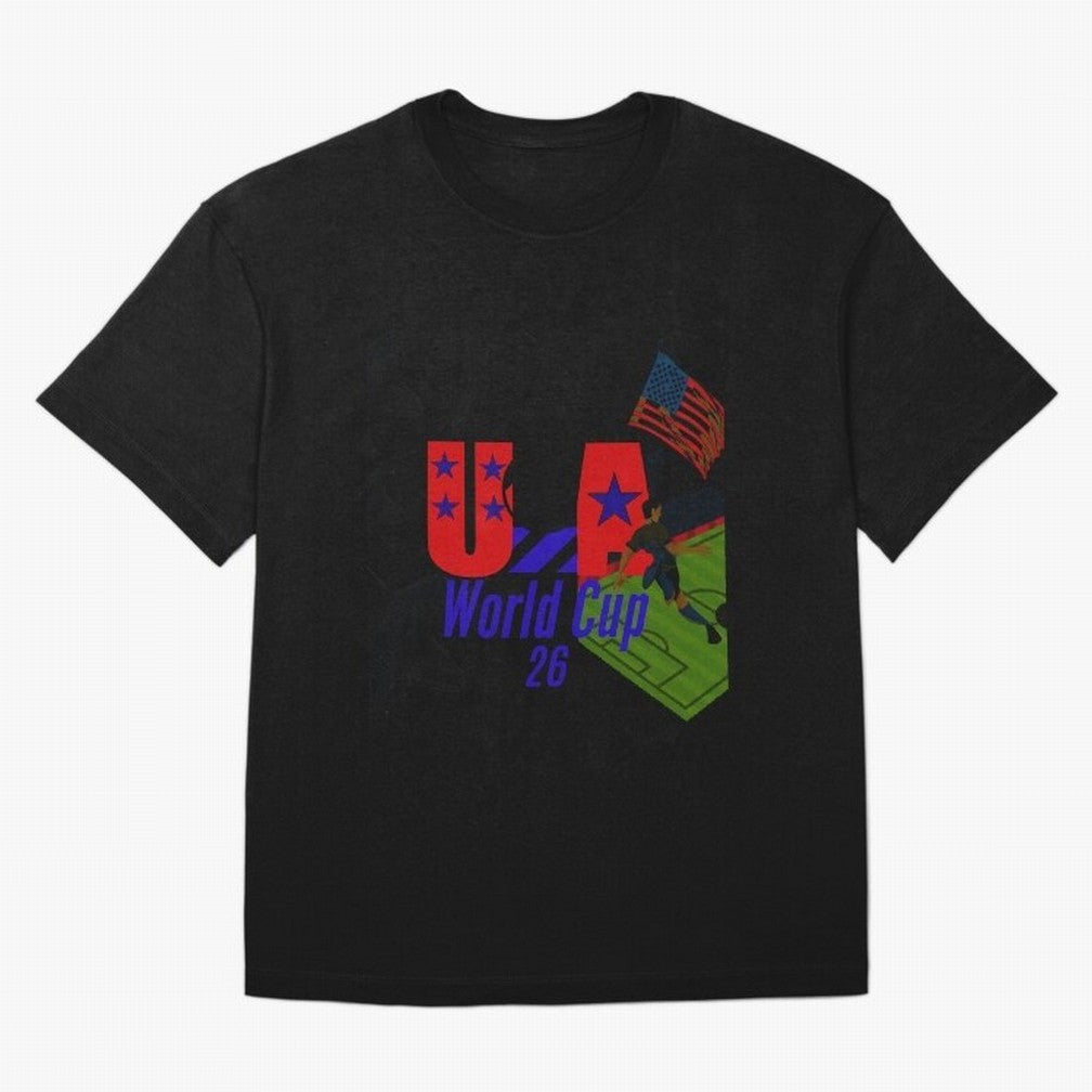 usa world cup 26 Oversized T-Shirt Celebrate Football Heritage in FIFA World Cup 2026 USA Canada Mexico for Fans of Neymar and Netherlands, Bringing Stadium Memories, Football Loyalty, International Chants and Championship Tradition; Ideal for