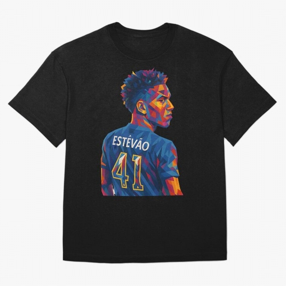 Est¨ºv?o Oversized T-Shirt Join the Countdown to FIFA World Cup 2026 Spirit, Filled with Portugal, Spain and Germany, Neymar, Haaland and Cristiano Ronaldo, Tournament Hype, Historic Matchups, Family Viewing Parties and Global Sports Pride; Ideal