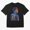 Est¨ºv?o Oversized T-Shirt Join the Countdown to FIFA World Cup 2026 Spirit, Filled with Portugal, Spain and Germany, Neymar, Haaland and Cristiano Ronaldo, Tournament Hype, Historic Matchups, Family Viewing Parties and Global Sports Pride; Ideal