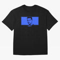 Ronaldo CR7 Blue Vector Portrait - Pop Comic Oversized T-Shirt Remember FIFA World Cup 2026 USA Canada Mexico Spirit, Driven by Germany, Neymar, Goal Celebration Energy, Supporter Heritage, Football Icons and Worldwide Tournament Joy; Created for