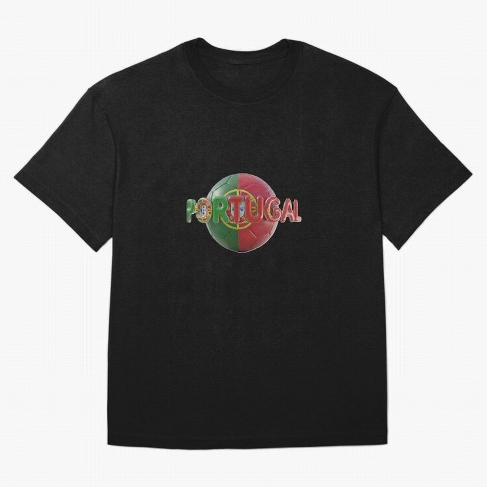 Portugal Soccer World Cup Oversized T-Shirt Stand Proud for the FIFA World Cup 2026 Journey through Messi, CR7 and Mbappe Highlights, Brazil Pride, Game Day Rituals, Football Legends, Country Pride and the Road to the Final; Made for Die Hard