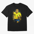 Ronaldo Naz¨¢rio Oversized T-Shirt Showcase FIFA World Cup 2026 USA Canada Mexico Spirit, Centered on Portugal, Spain and Germany, CR7 and Messi, Worldwide Fan Energy, Dramatic Goals, Stadium Lights and Championship Celebrations; Ideal for