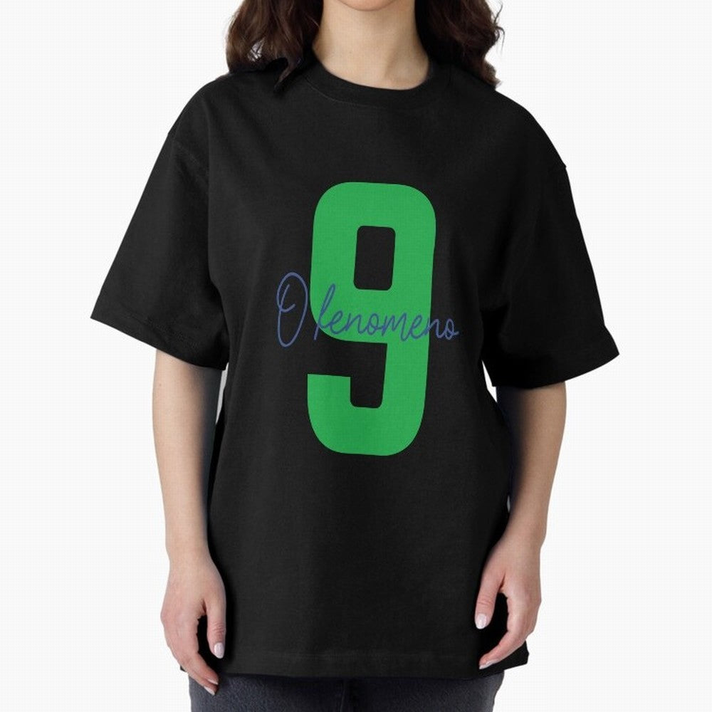 Ronaldo Naz¨¢rio ¡°O Fen?meno¡± 9 GOAT Football Poster Art Oversized T-Shirt Build FIFA World Cup 2026 Spirit, Connected to Argentina and Brazil, Neymar, Haaland and Cristiano Ronaldo, Retro Football Energy, Iconic Rivalries, Trophy Chase Drama and