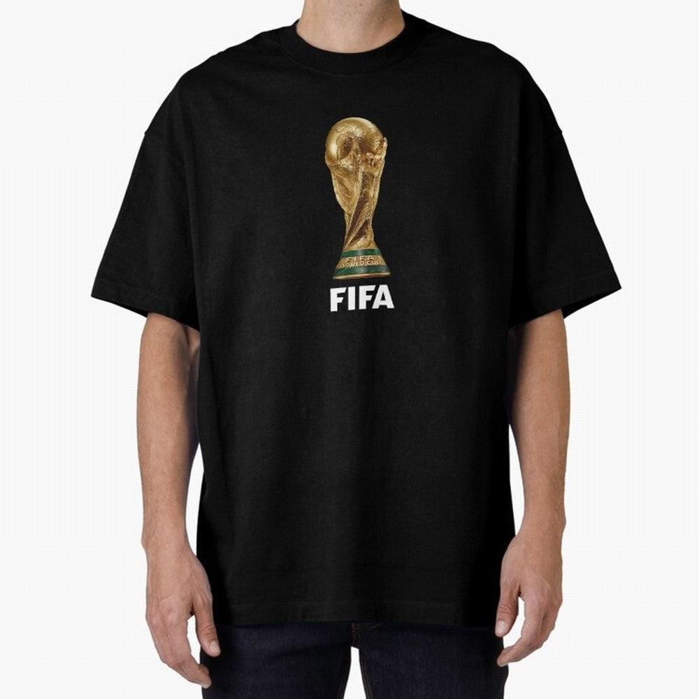 The Biggest Tournament in the World Oversized T-Shirt Make Your Look Match FIFA World Cup 2026 USA Canada Mexico for Fans of Mbappe and Neymar and England, Bringing Global Supporter Spirit, Legendary Goals, National Colors and Tournament