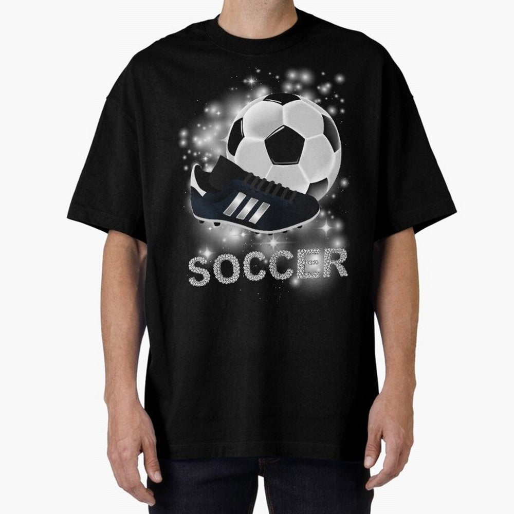Soccer lover, passion for the ball Oversized T-Shirt Make Every Match About Global Football Passion for FIFA World Cup 2026, Driven by Haaland and Mbappe, Netherlands, Vintage Soccer Flavor, Modern Football Stars, National Flags and Final Night