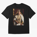 Ronaldo king Oversized T-Shirt Follow the Final Road of FIFA World Cup 2026 Group Stage Driven by Messi and Cristiano Ronaldo, England, France and Netherlands Energy, Worldwide Fan Energy, Dramatic Goals, Stadium Lights and Championship