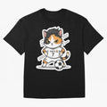Kitten - Ronaldo | Real madrid Oversized T-Shirt Bring a Vintage Feel to FIFA World Cup 2026 USA Canada Mexico with Mbappe and Neymar, Germany Energy, Classic Soccer Heritage, Championship Pressure, Fan Loyalty and International Pride; Perfect for