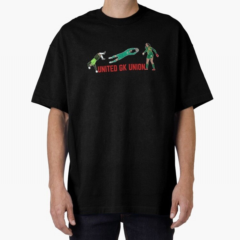 UNITED GK Union Peter Schmeichel David De Gea Phallon Tullis-Joyce Oversized T-Shirt Honor Champions and Dreams in FIFA World Cup 2026 USA Canada Mexico for Fans of Neymar and Netherlands, Bringing Worldwide Fan Energy, Dramatic Goals, Stadium