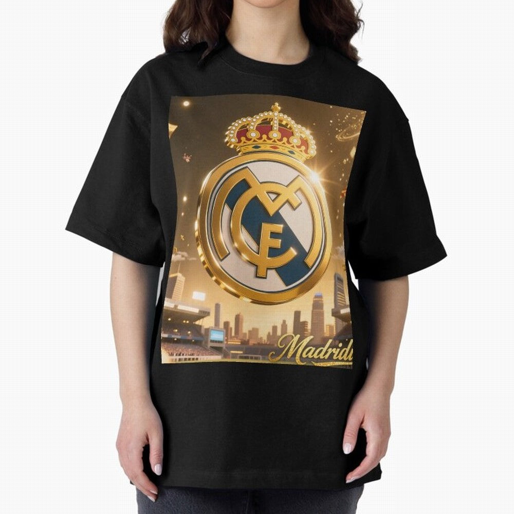 Madridistas Oversized T-Shirt Feel the Heartbeat of FIFA World Cup 2026 Group Stage for Fans of Messi and Cristiano Ronaldo and England, France and Netherlands, Bringing Tournament Hype, Historic Matchups, Family Viewing Parties and Global Sports