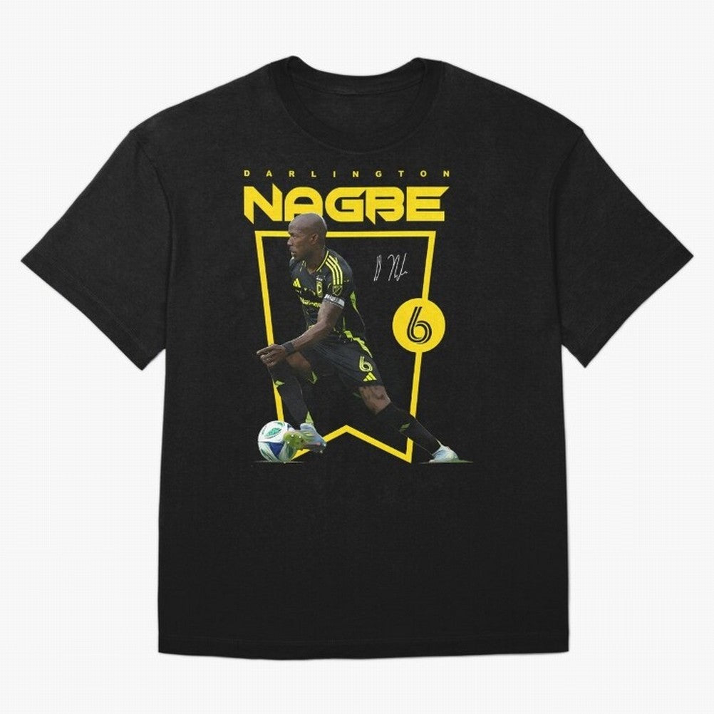 Darlington Nagbe Columbus Crew Oversized T-Shirt Create Global Football Passion for FIFA World Cup 2026 USA Canada Mexico, Highlighting Cristiano Ronaldo, France and Portugal, Retro Football Energy, Iconic Rivalries, Trophy Chase Drama and Stadium