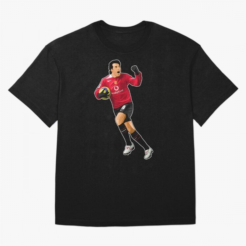 Ruud Van Nistelrooy #10 Scooring Goals Oversized T-Shirt Bring Supporter Culture to Match Day Hype around FIFA World Cup 2026 USA Canada Mexico, Neymar, Haaland and Cristiano Ronaldo, France, Classic Soccer Heritage, Championship Pressure, Fan