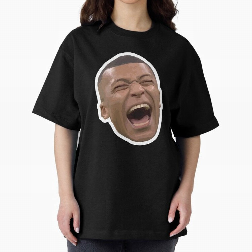 Kylian Mbapp¨¦ Oversized T-Shirt Support FIFA World Cup 2026 USA Canada Mexico Capturing Mbappe, Brazil Energy, Football Festival Excitement, Trophy Ambitions, Country Rivalries and Star Player Buzz; Created for Match Day Parties, Soccer Gifts, Fan