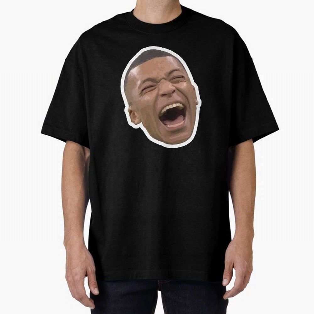 Kylian Mbapp¨¦ Oversized T-Shirt Support FIFA World Cup 2026 USA Canada Mexico Capturing Mbappe, Brazil Energy, Football Festival Excitement, Trophy Ambitions, Country Rivalries and Star Player Buzz; Created for Match Day Parties, Soccer Gifts, Fan