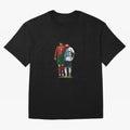 Messi Ronaldo Chit Chat Illustration Classic Oversized T-Shirt Bring Bold Fan Energy to FIFA World Cup 2026 USA Canada Mexico for Fans of CR7 and Spain, Bringing Football History, Final Match Energy, Crowd Noise and Once in a Lifetime Moments;