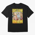Ronaldo Siuuu Celebration Silhouette Design For Football Fans, Gift For Soccer Enthusiasts Oversized T-Shirt Capture Stadium Memories from the FIFA World Cup 2026 Journey through Messi and Cristiano Ronaldo Highlights, France Pride, Match Day