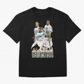 Real Madrid Galacticos Soccer Legends Collage Poster Oversized T-Shirt Create FIFA World Cup 2026 USA Canada Mexico Built around Haaland, England, France and Netherlands Energy, Football History, Final Match Energy, Crowd Noise and Once in a