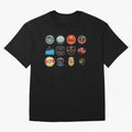 Legendary Lager Lineup ¨C Football Icons as Beer Labels (Sticker Set / Poster) Oversized T-Shirt Embrace FIFA World Cup 2026 USA Canada Mexico Filled with Neymar, France and Portugal Energy, Vintage Soccer Flavor, Modern Football Stars, National