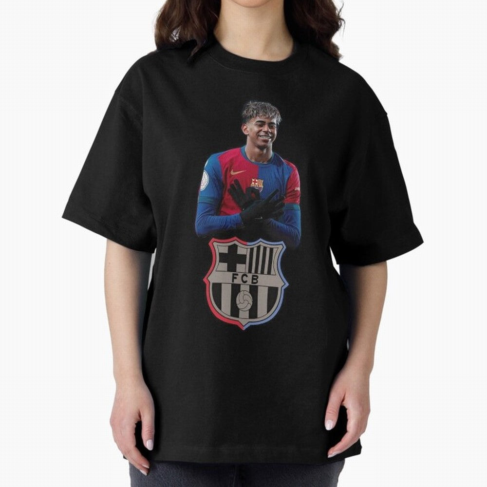 Lamine Oversized T-Shirt Show Match Day Excitement for FIFA World Cup 2026 USA Canada Mexico Spirit, Inspired by Argentina, France and Brazil, CR7, Stadium Memories, Football Loyalty, International Chants and Championship Tradition; Made for Die