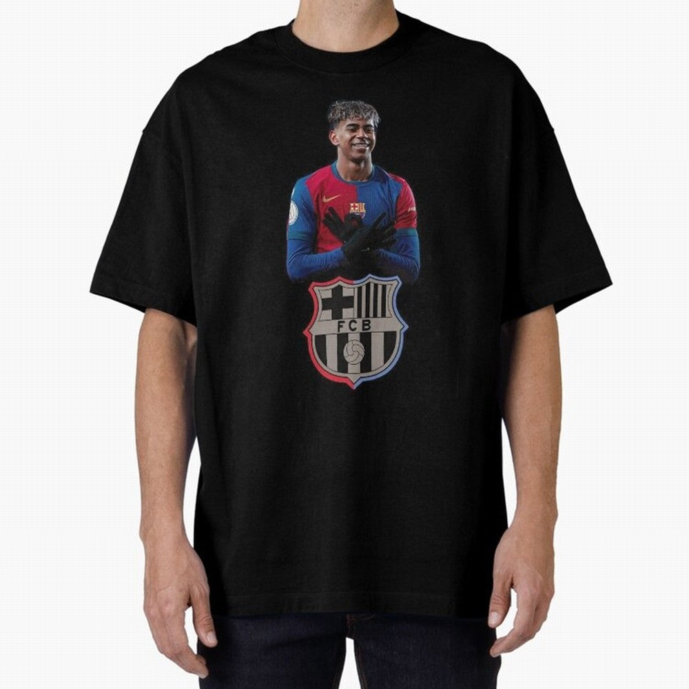 Lamine Oversized T-Shirt Show Match Day Excitement for FIFA World Cup 2026 USA Canada Mexico Spirit, Inspired by Argentina, France and Brazil, CR7, Stadium Memories, Football Loyalty, International Chants and Championship Tradition; Made for Die