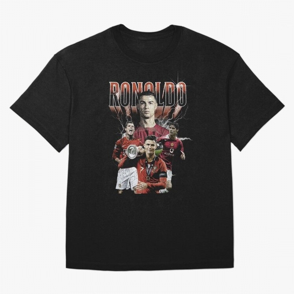 CR7 Vintage T-Shirt Oversized T-Shirt Bring Stadium Energy to FIFA World Cup 2026 USA Canada Mexico for Fans of Haaland and Mbappe and France, Bringing Global Supporter Spirit, Legendary Goals, National Colors and Tournament Celebration; Perfect