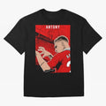 Antony Oversized T-Shirt Bring World Football Passion into Global Football Passion for FIFA World Cup 2026 USA Canada Mexico, Capturing Cristiano Ronaldo, England and Germany, Stadium Memories, Football Loyalty, International Chants and