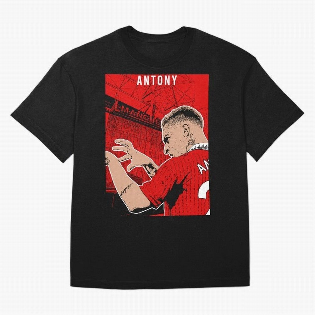 Antony Oversized T-Shirt Bring World Football Passion into Global Football Passion for FIFA World Cup 2026 USA Canada Mexico, Capturing Cristiano Ronaldo, England and Germany, Stadium Memories, Football Loyalty, International Chants and