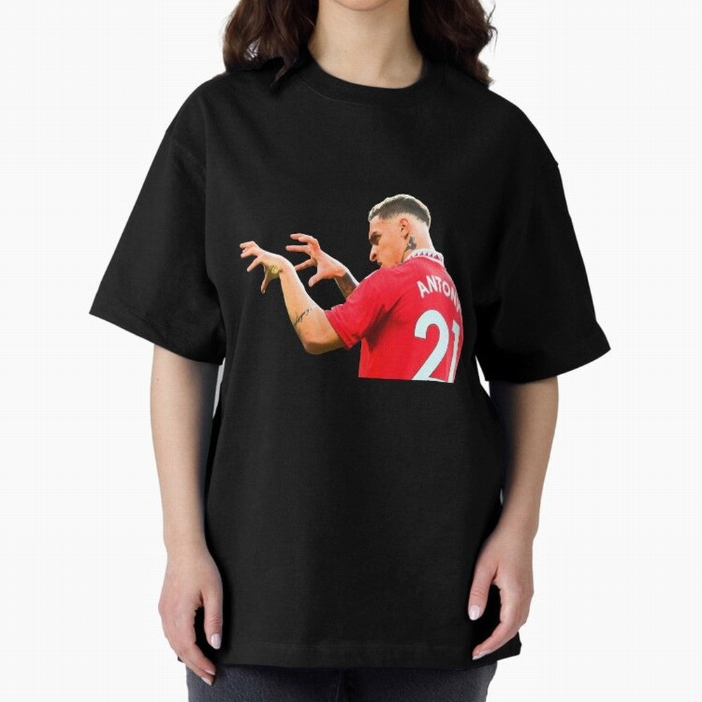 Antony Oversized T-Shirt Bring Match Day Fire to FIFA World Cup 2026 USA Canada Mexico for Fans of CR7 and Messi and England and Germany, Bringing Match Day Excitement, Supporter Culture, Golden Goals and Global Football Passion; Great for