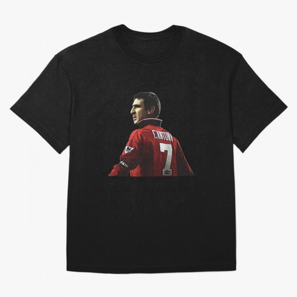 King of Manchester Eric Cantona Oversized T-Shirt Build Global Football Passion for FIFA World Cup 2026 USA Canada Mexico, with Haaland and Mbappe, Argentina and Brazil, Game Day Rituals, Football Legends, Country Pride and the Road to the Final;