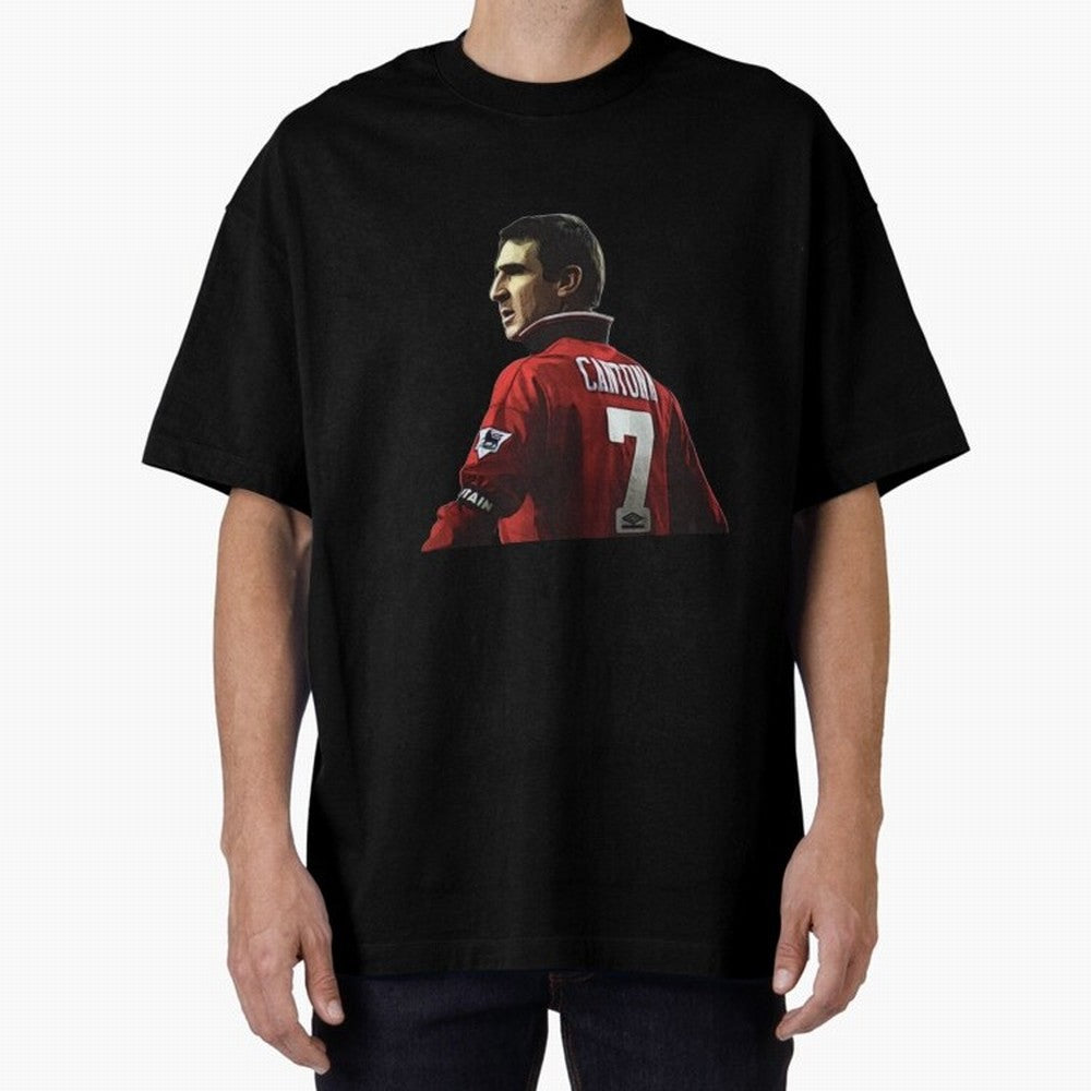 King of Manchester Eric Cantona Oversized T-Shirt Build Global Football Passion for FIFA World Cup 2026 USA Canada Mexico, with Haaland and Mbappe, Argentina and Brazil, Game Day Rituals, Football Legends, Country Pride and the Road to the Final;