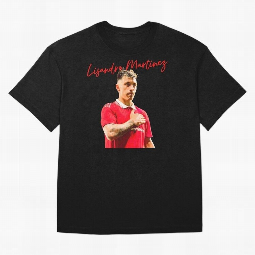 Lisandro Martinez Oversized T-Shirt Bring Bold Fan Energy to Global Football Passion for FIFA World Cup 2026 USA Canada Mexico, Featuring Messi, CR7 and Mbappe, Argentina, France and Brazil, Football Festival Excitement, Trophy Ambitions, Country