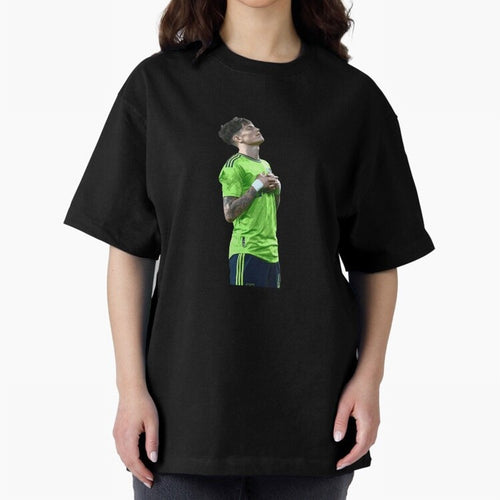 Alejandro Garnacho Oversized T-Shirt Keep Football History Alive during Match Day Hype around FIFA World Cup 2026, Cristiano Ronaldo, Brazil, Supporter Pride, Iconic Celebrations, Legendary Names and Global Match Day Energy; Perfect for People Who