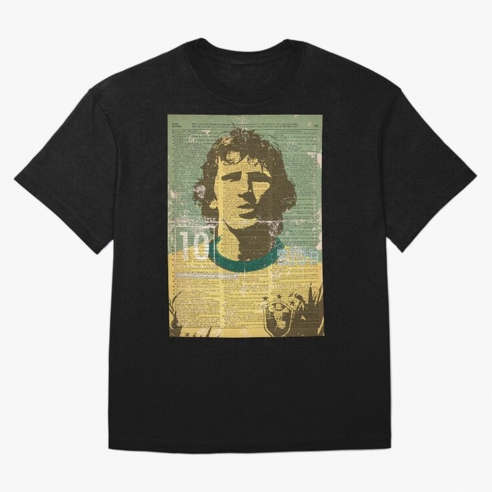 ZICO Oversized T-Shirt Show Up for the Glory of Global Football Passion for FIFA World Cup 2026 Group Stage, Filled with Messi, Neymar and Mbappe, Brazil, Portugal and Argentina, Soccer Culture, Superstar Moments, National Team Dreams and
