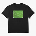 Football Pitch Oversized T-Shirt Make Your Look Match Match Day Hype around FIFA World Cup 2026 USA Canada Mexico, Haaland, Netherlands, Football History, Final Match Energy, Crowd Noise and Once in a Lifetime Moments; Perfect for Fans, Collectors,