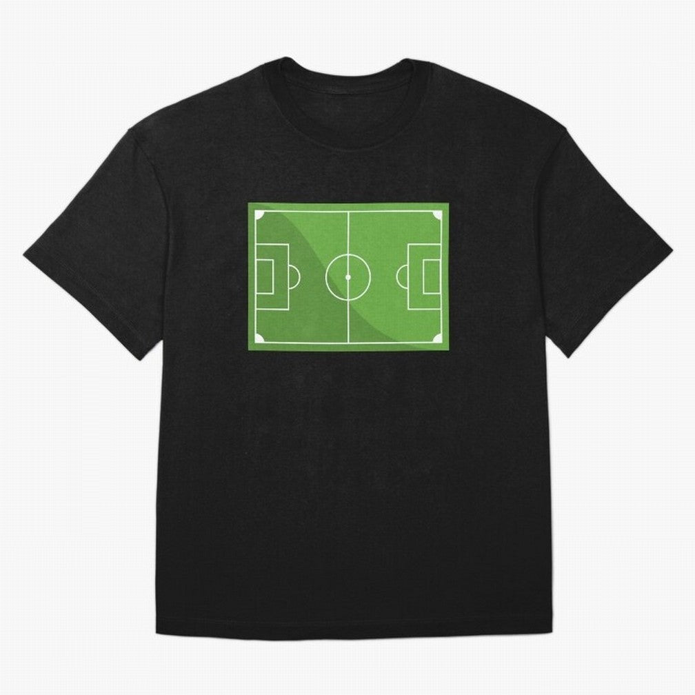 Football Pitch Oversized T-Shirt Make Your Look Match Match Day Hype around FIFA World Cup 2026 USA Canada Mexico, Haaland, Netherlands, Football History, Final Match Energy, Crowd Noise and Once in a Lifetime Moments; Perfect for Fans, Collectors,