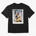 Pele Oversized T-Shirt Follow FIFA World Cup 2026 USA Canada Mexico Featuring Messi and Cristiano Ronaldo, Argentina Energy, Football Passion, Legendary Performances, Festival Vibes and Supporter Community; Ideal for Fans Who Follow Messi,