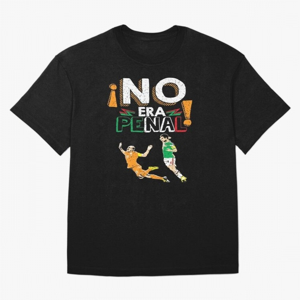 No Era Penal Oversized T-Shirt Celebrate the Biggest Stage of FIFA World Cup 2026 Inspired by Neymar, England, France and Netherlands Energy, Sports Nostalgia, International Competition, Famous Players and Unforgettable Victories; Great for