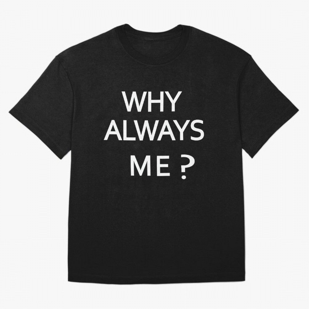 Why Always Me Mario Balotelli - Manchester City Routs United 6-1 Oversized T-Shirt Stand Out with Spirit from Global Football Passion for FIFA World Cup 2026 USA Canada Mexico, Centered on Messi, CR7 and Mbappe, Netherlands, Classic Soccer