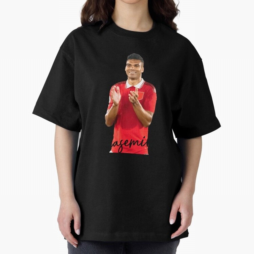 Casemiro Oversized T-Shirt Show Your Love for Global Football Passion for FIFA World Cup 2026 Group Stage, Celebrating CR7 and Messi, Brazil, Fan Favorite Moments, National Team Passion, Big Match Drama and Soccer History; Perfect for People Who