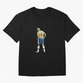 Brazilian Football Player from Milano Oversized T-Shirt Fuel Your Fan Pride for FIFA World Cup 2026 Group Stage Spirit, Celebrating France and Portugal, Haaland, Match Day Excitement, Supporter Culture, Golden Goals and Global Football Passion;