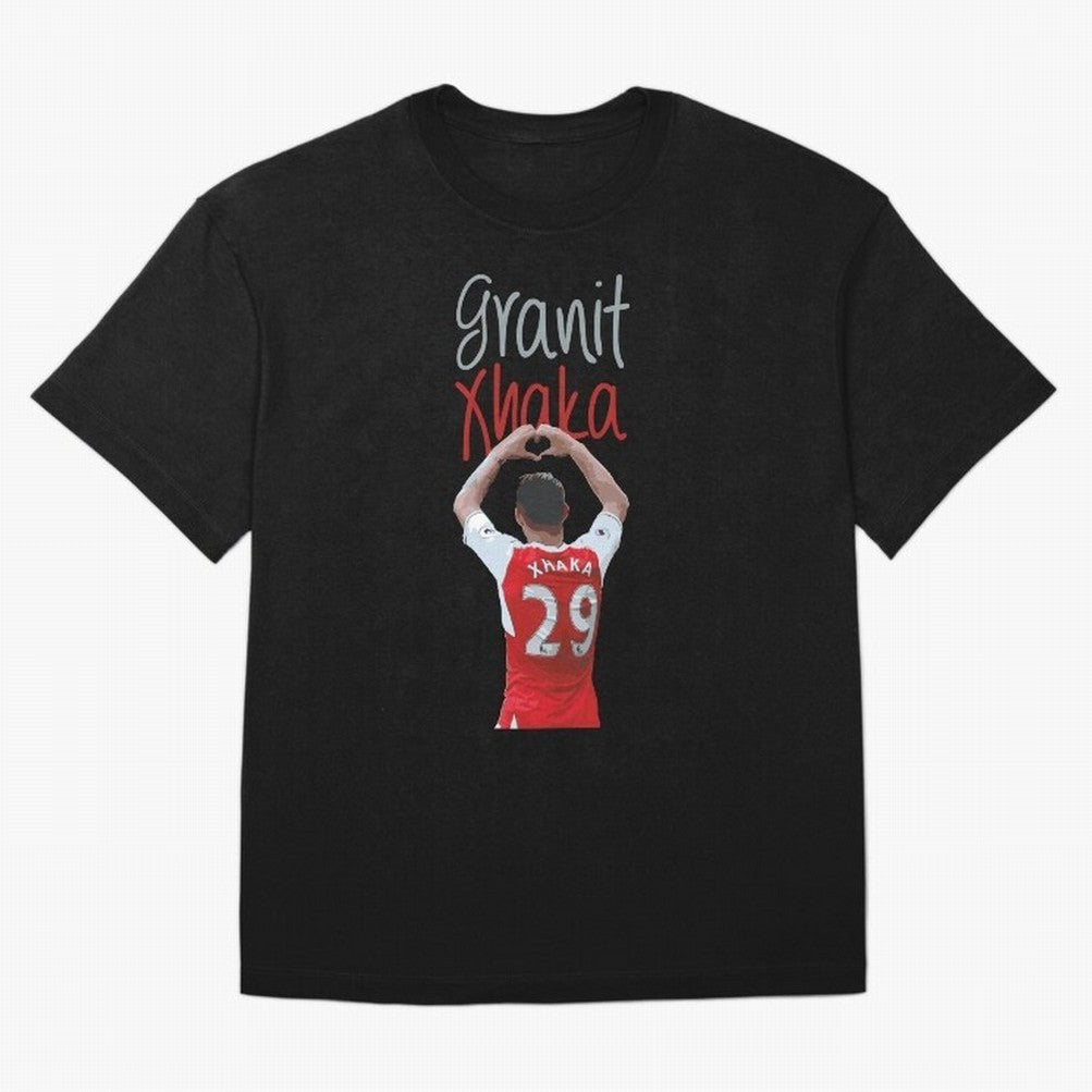 Granit Xhaka Oversized T-Shirt Treasure the FIFA World Cup 2026 USA Canada Mexico Journey through CR7 and Messi Highlights, Brazil Pride, Soccer Culture, Superstar Moments, National Team Dreams and Competitive Fire; Ideal for Fans Who Follow Messi,