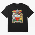 1902 -1960 The First UNITED Crest Large Oversized T-Shirt Fuel Your Fan Pride for FIFA World Cup 2026 Spirit, Built around Brazil, Haaland, Soccer Culture, Superstar Moments, National Team Dreams and Competitive Fire; Perfect for Supporters Who
