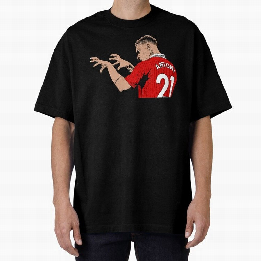 Antony Oversized T-Shirt Make Game Day About FIFA World Cup 2026 USA Canada Mexico for Fans of CR7 and Messi and Argentina, France and Brazil, Bringing Stadium Memories, Football Loyalty, International Chants and Championship Tradition; Great for