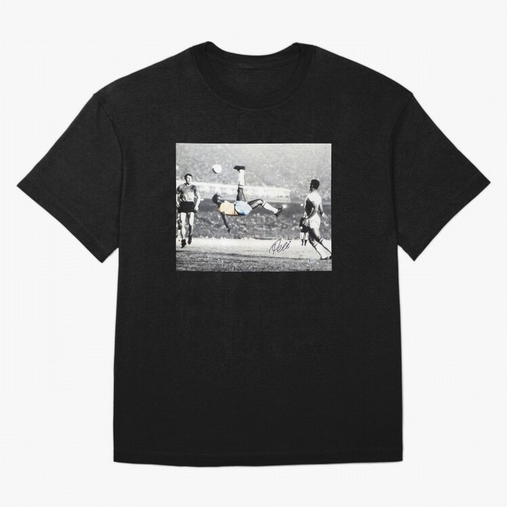 Classic Pele Bicycle Kick Legend1 Oversized T-Shirt Feel the Heartbeat of FIFA World Cup 2026 Spirit, with Argentina, Neymar, Football Festival Excitement, Trophy Ambitions, Country Rivalries and Star Player Buzz; Perfect for Supporters Who Want
