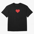 I Love Football Oversized T-Shirt Show Your Love for Global Football Passion for FIFA World Cup 2026, Driven by CR7 and Messi, England, Football Festival Excitement, Trophy Ambitions, Country Rivalries and Star Player Buzz; Great for Watch Parties,