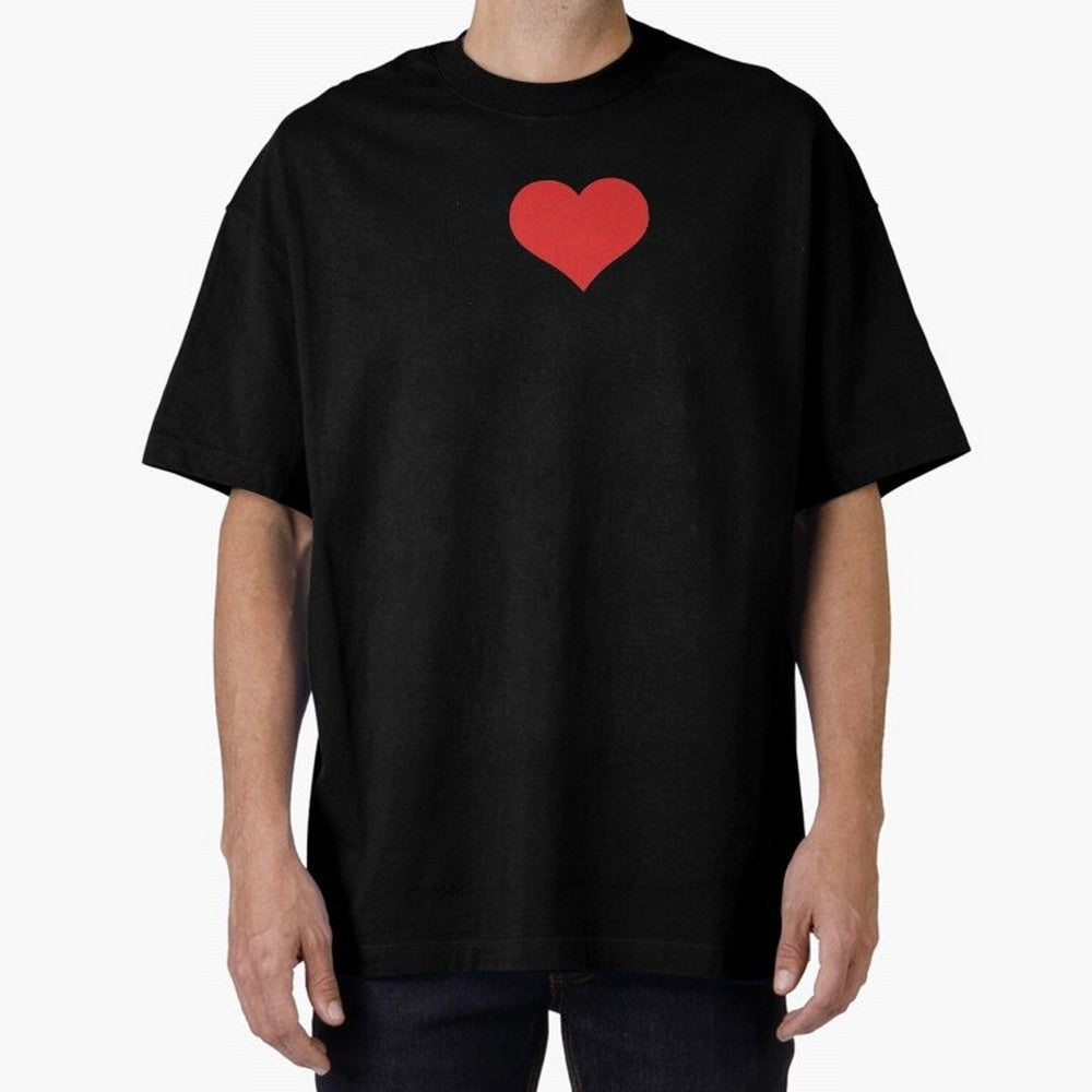 I Love Football Oversized T-Shirt Show Your Love for Global Football Passion for FIFA World Cup 2026, Driven by CR7 and Messi, England, Football Festival Excitement, Trophy Ambitions, Country Rivalries and Star Player Buzz; Great for Watch Parties,