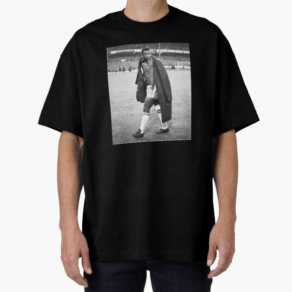 Pele Oversized T-Shirt Celebrate Fan Favorites in FIFA World Cup 2026 USA Canada Mexico Built around Cristiano Ronaldo, Argentina, France and Brazil Energy, Worldwide Fan Energy, Dramatic Goals, Stadium Lights and Championship Celebrations; Ideal