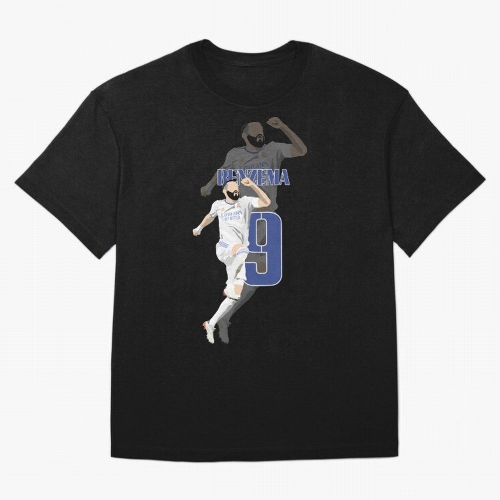 Karim Benzema 9 Oversized T-Shirt Represent Football Lovers during FIFA World Cup 2026 Connected to CR7, Netherlands Energy, Classic Soccer Heritage, Championship Pressure, Fan Loyalty and International Pride; Great for Watch Parties, Sports Bars,