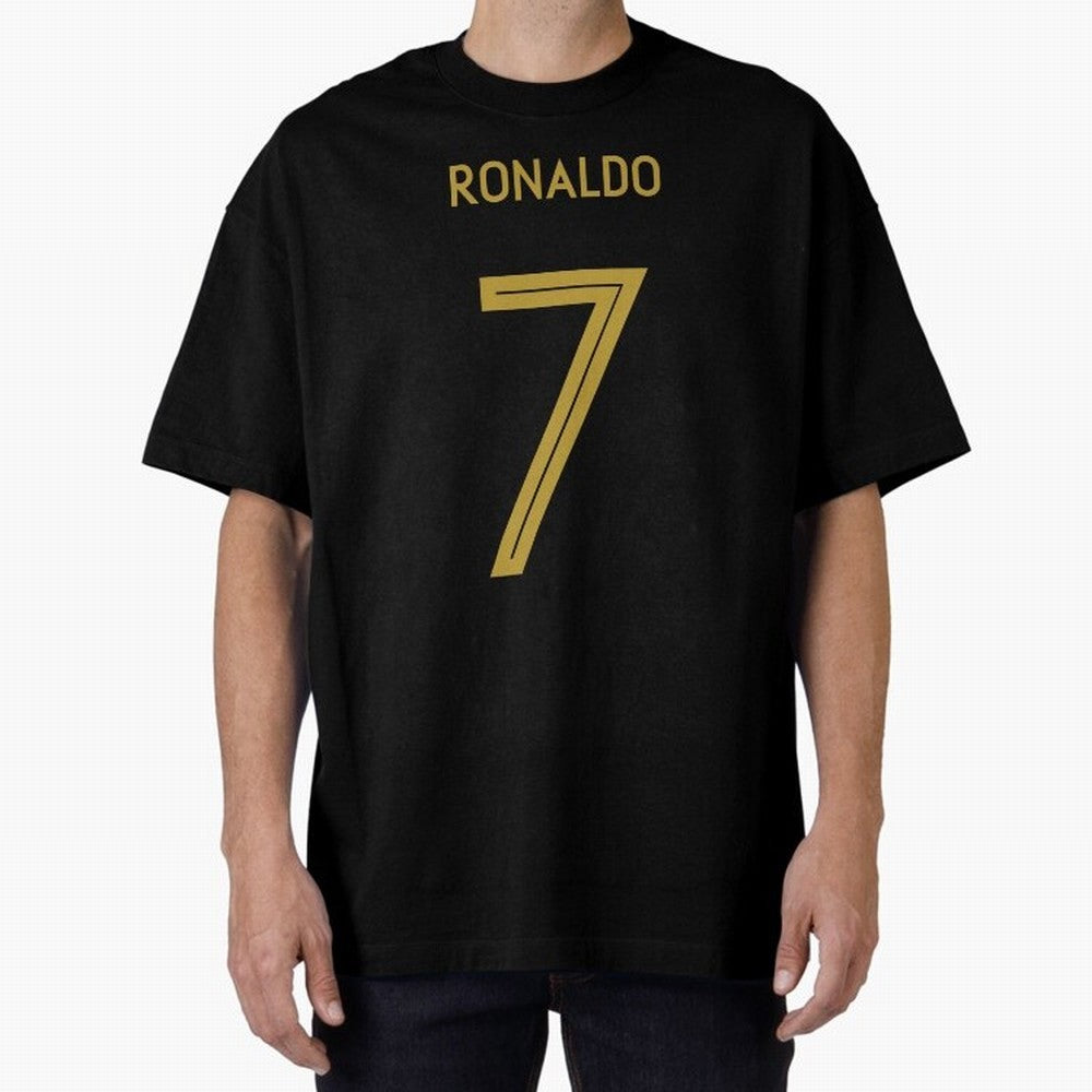 Christiano Ronaldo Portugal Jersey 2020 Oversized T-Shirt Cheer through Every Moment of FIFA World Cup 2026 USA Canada Mexico for Fans of Neymar, Haaland and Cristiano Ronaldo and Portugal, Bringing Supporter Pride, Iconic Celebrations, Legendary
