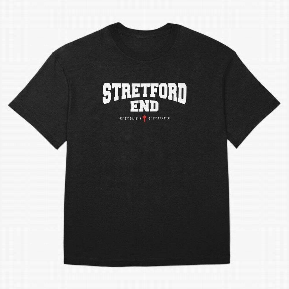 Stretford End - Manchester United Oversized T-Shirt Bring International Match Energy to the FIFA World Cup 2026 Journey through Cristiano Ronaldo Highlights, Spain and Netherlands Pride, Supporter Pride, Iconic Celebrations, Legendary Names and